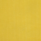 Écran de balcon Vidaxl 75x500 cm jaune HDPE