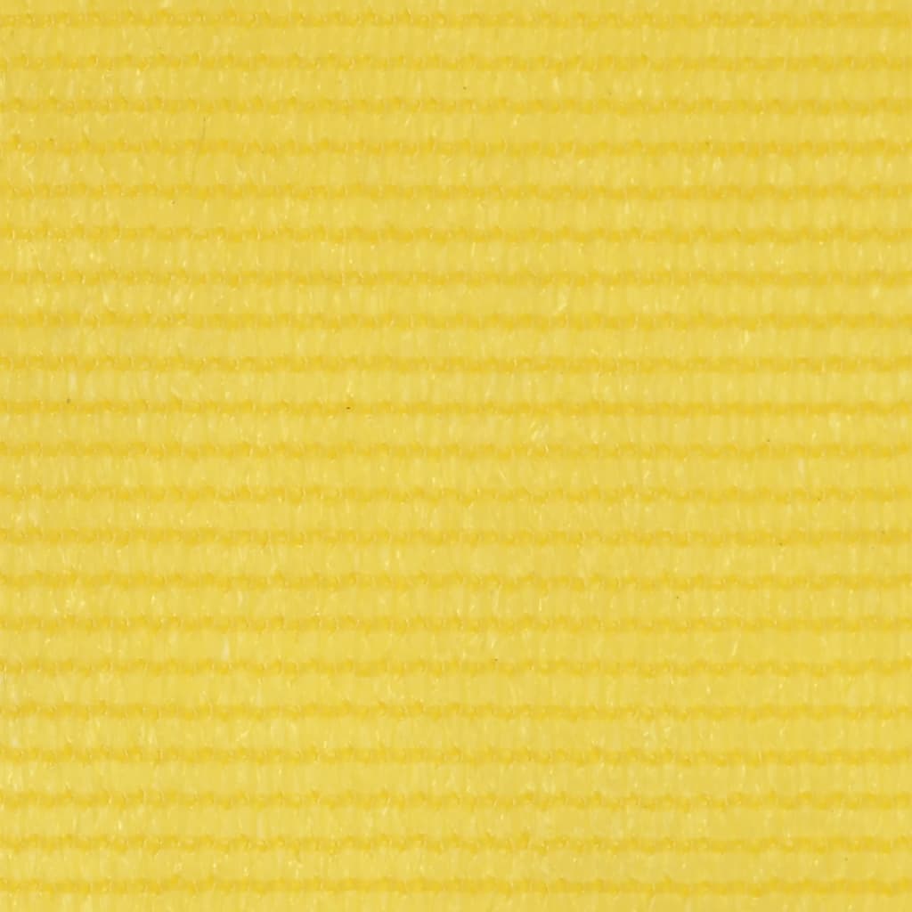 Bidaxl balkongskärm 75x600 cm HDPE Yellow