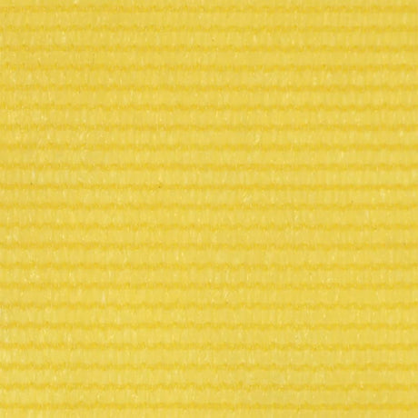 Écran de balcon Vidaxl 90x500 cm jaune HDPE