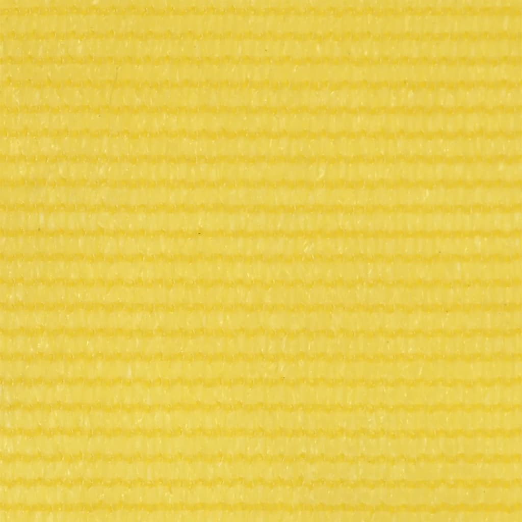 Bidaxl balkongskärm 120x300 cm HDPE Yellow