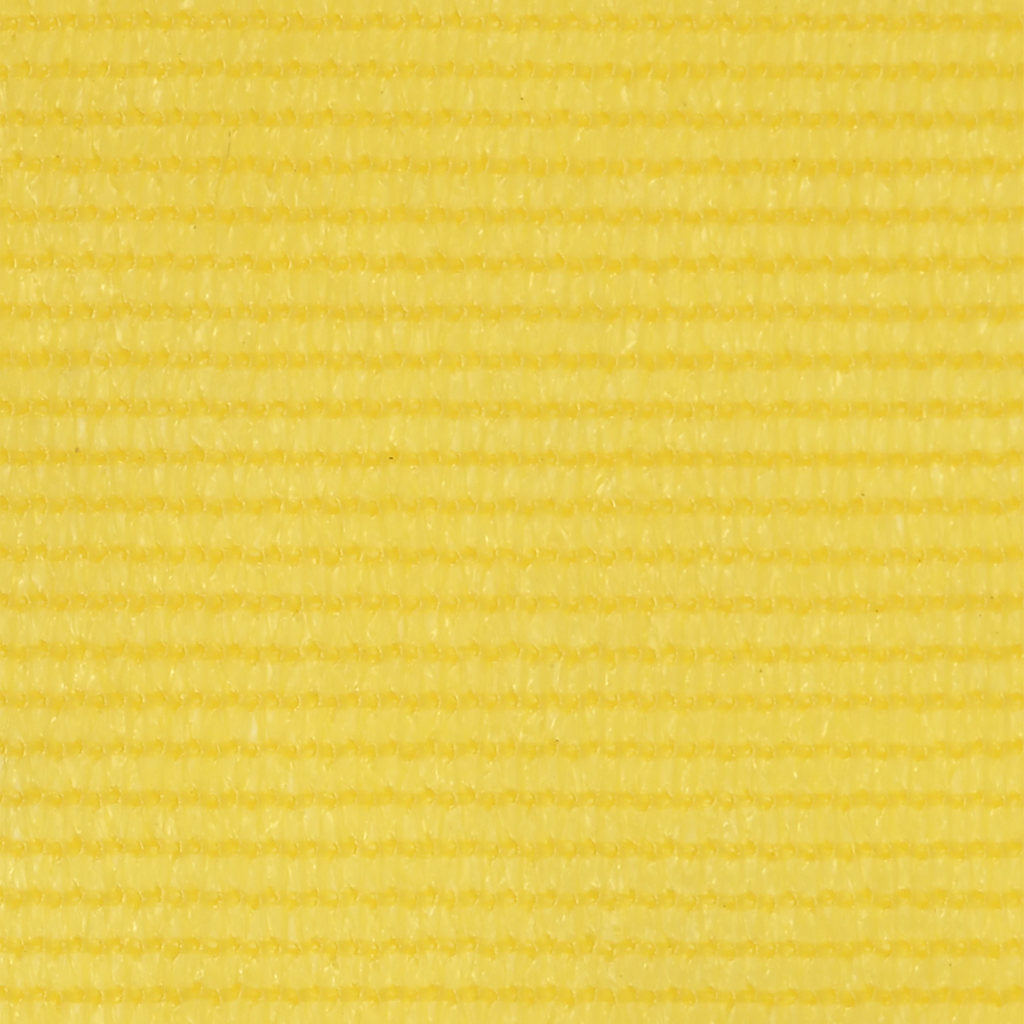 Écran de balcon Vidaxl 120x500 cm jaune HDPE