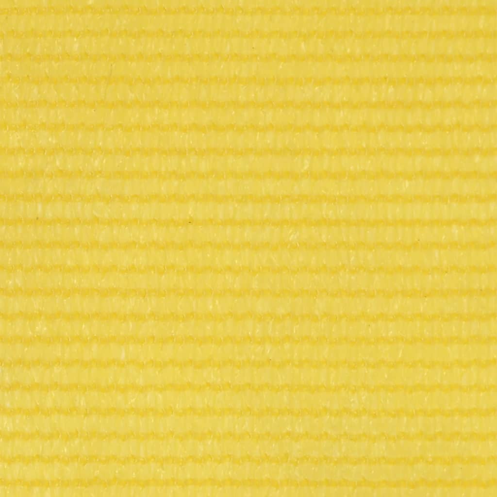 Bidaxl balkongskärm 120x600 cm HDPE Yellow