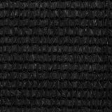 Écran de balcon Vidaxl 120x300 cm Black HDPE