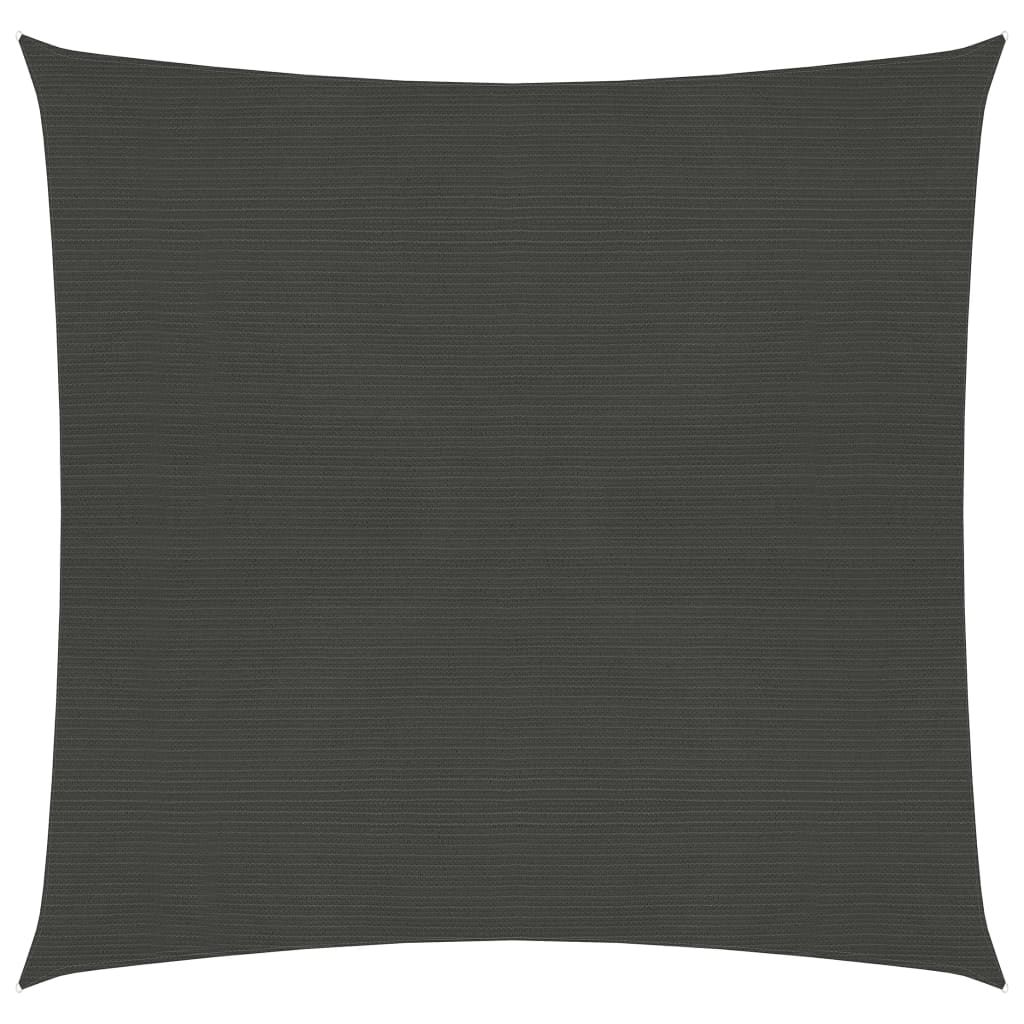 Vidaxl zonnezil 160 g m² 4,5x4,5 m anthracite HDPE -Colored