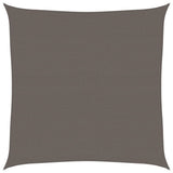 Vidaxl zonnezil 160 g m² 6x6 m anthracite hdpe -colored