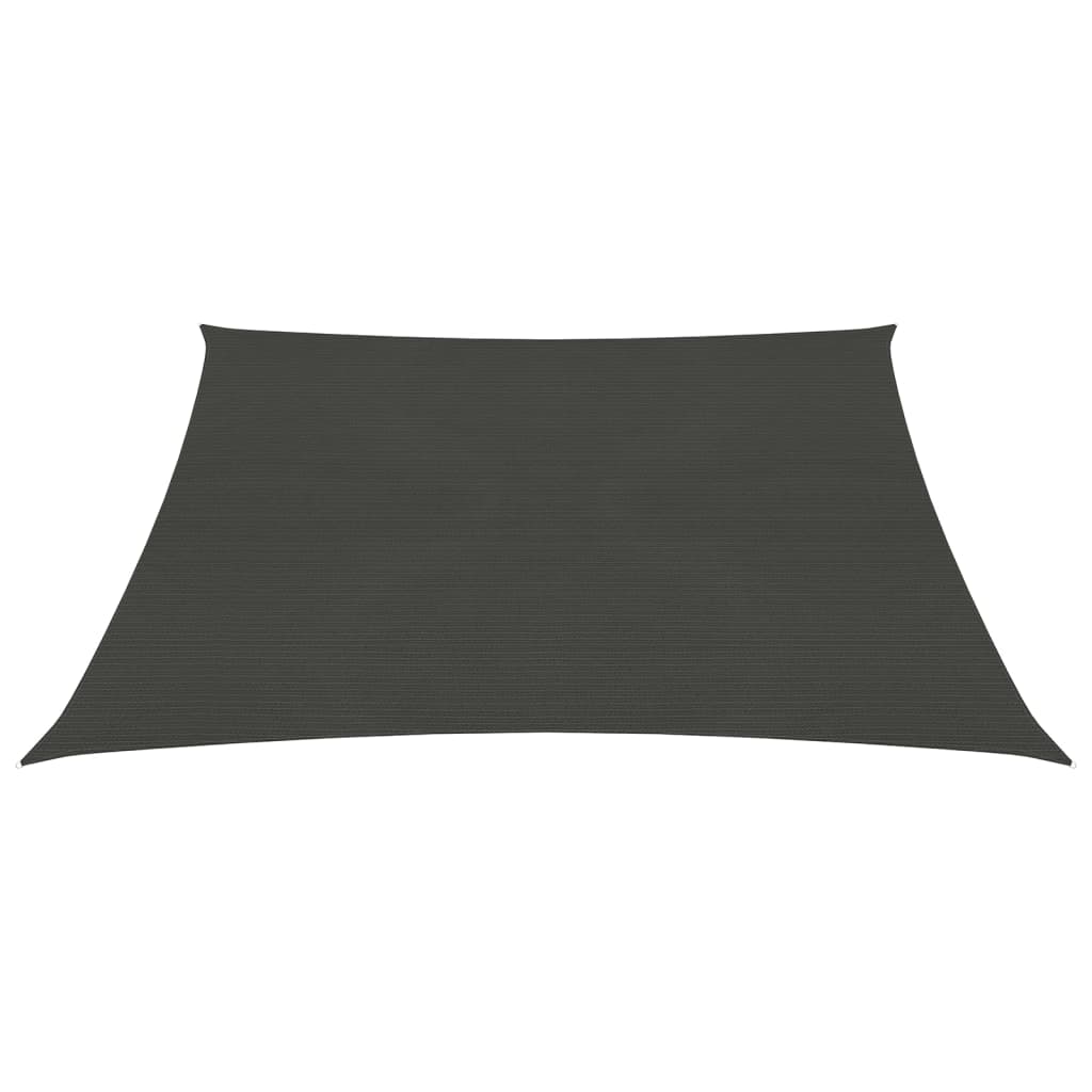 Vidaxl Zonnezeil 160 g m² 7x7 m HDPE anthracite -colored