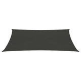 Vidaxl zonnezil 160 g m² 3x4 m anthracite hdpe -colored