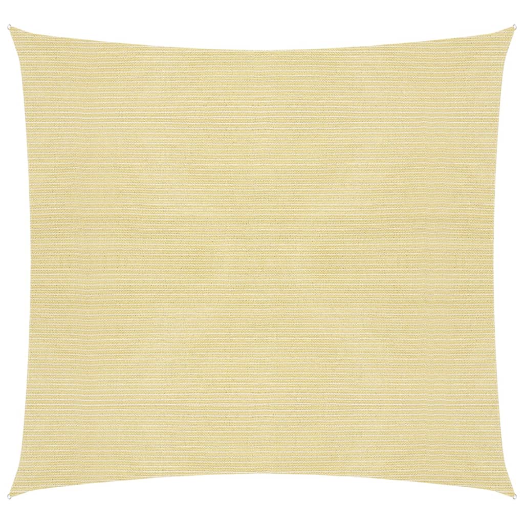 Vidaxl Zonnezeil 160 g m² 2,5x2,5 m beige HDPE