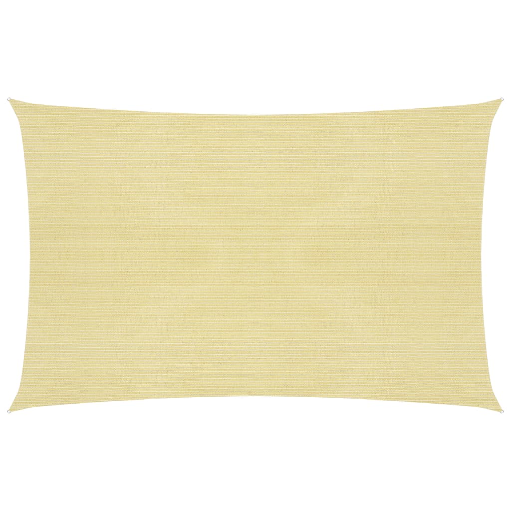 Vidaxl Zonnezeil 160 g m² 2x2,5 m beige HDPE