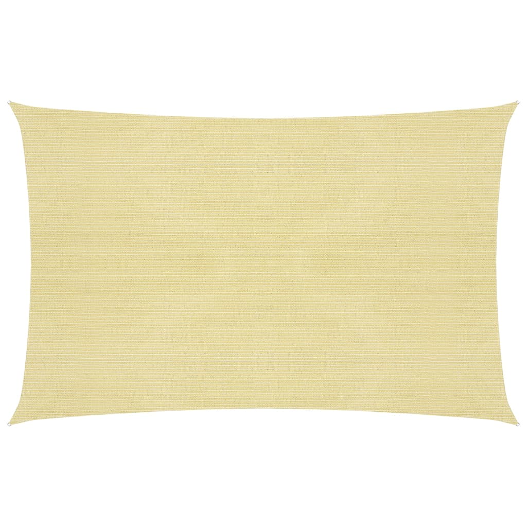 Vidaxl Zonnezeil 160 g m² 2,5 x 3,5 M HDPE -Beige