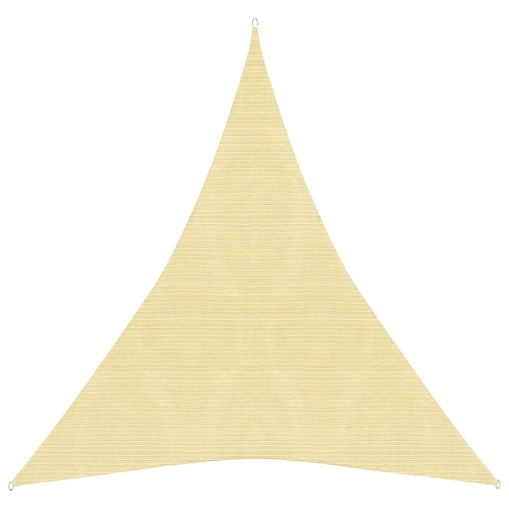 Vidaxl Zonnezeil 160 g m² 3x4x4 m beige HDPE