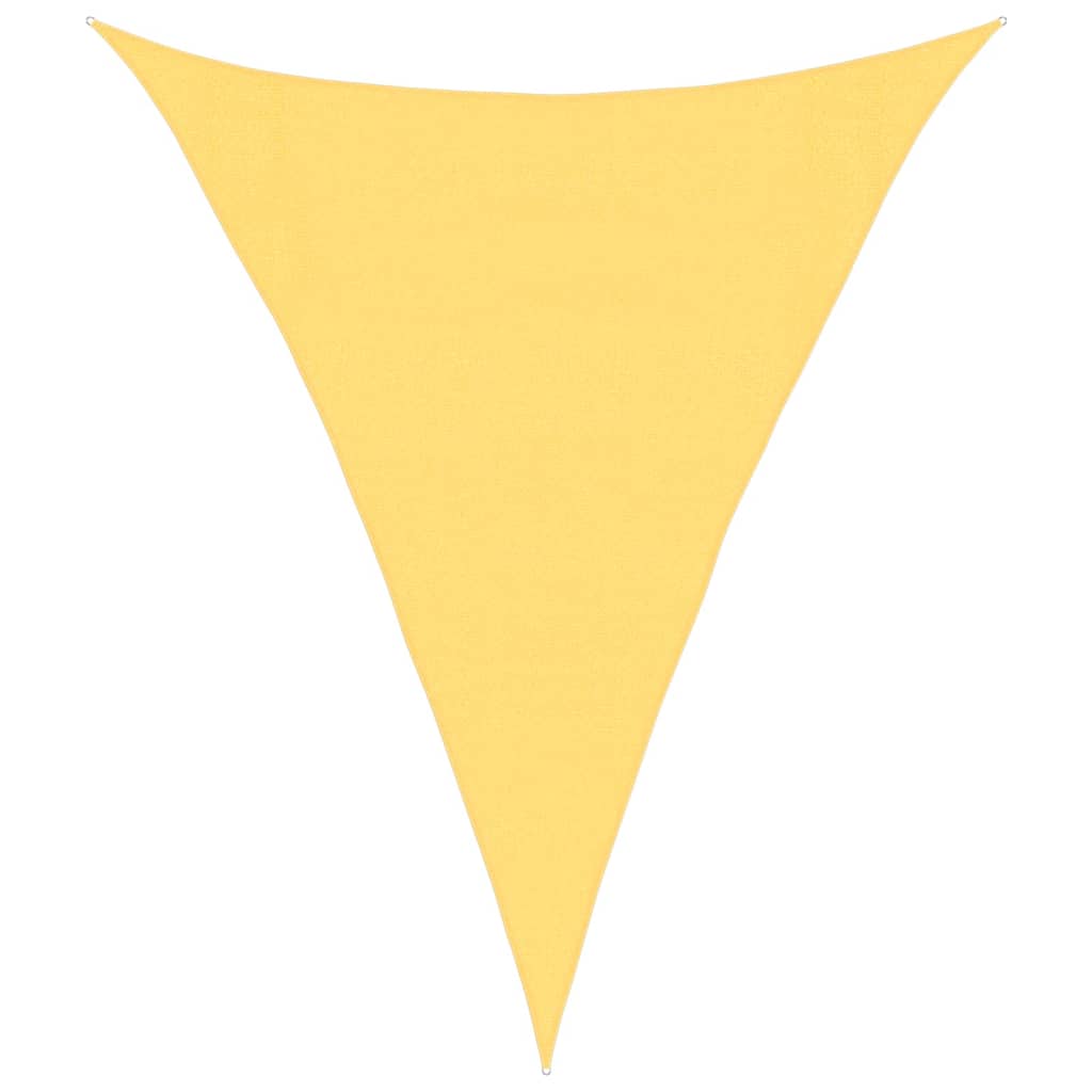 Vidaxl Zonnezeil 160 g m² 3x4x4 m beige HDPE
