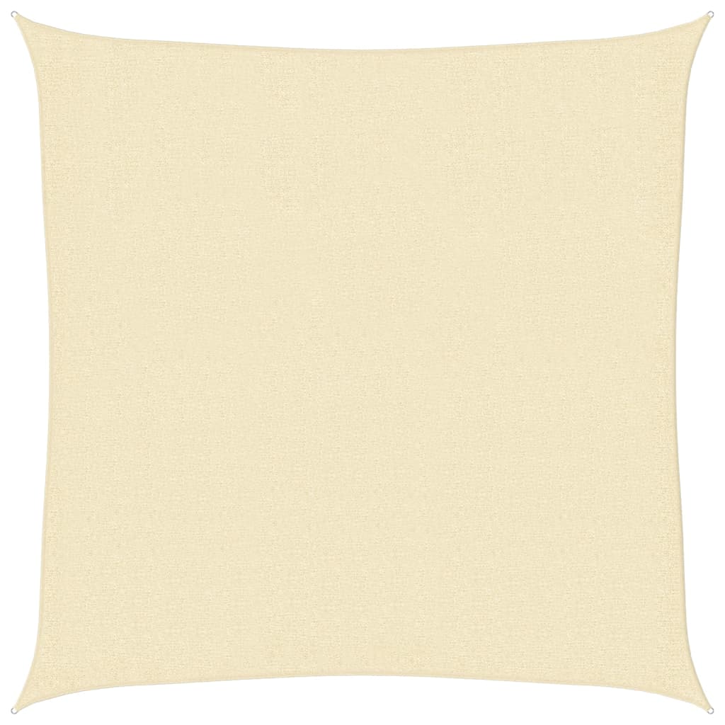 Vidaxl Zonnezeil 160 g m² 2,5x2,5 m de crème HDPE -Colore