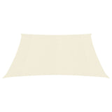 Vidaxl Zonnezeil 160 g m² 7x7 M HDPE -Creme -Colored