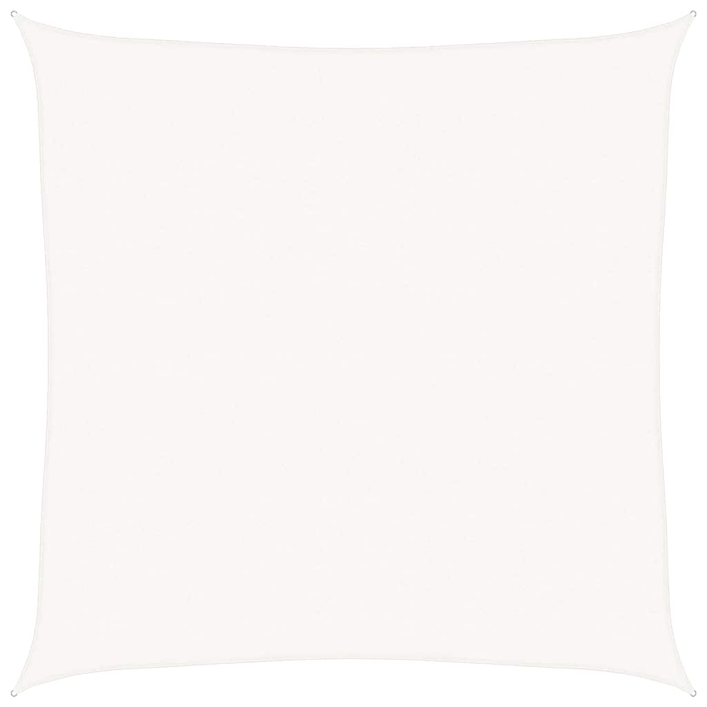 VidaXL voile d'ombrage 160 g m² 5x5 m HDPE blanc