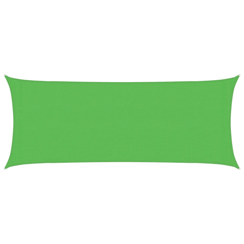 Vidaxx voile d'ombrage 160 g m² 2x5 m HDPE vert clair