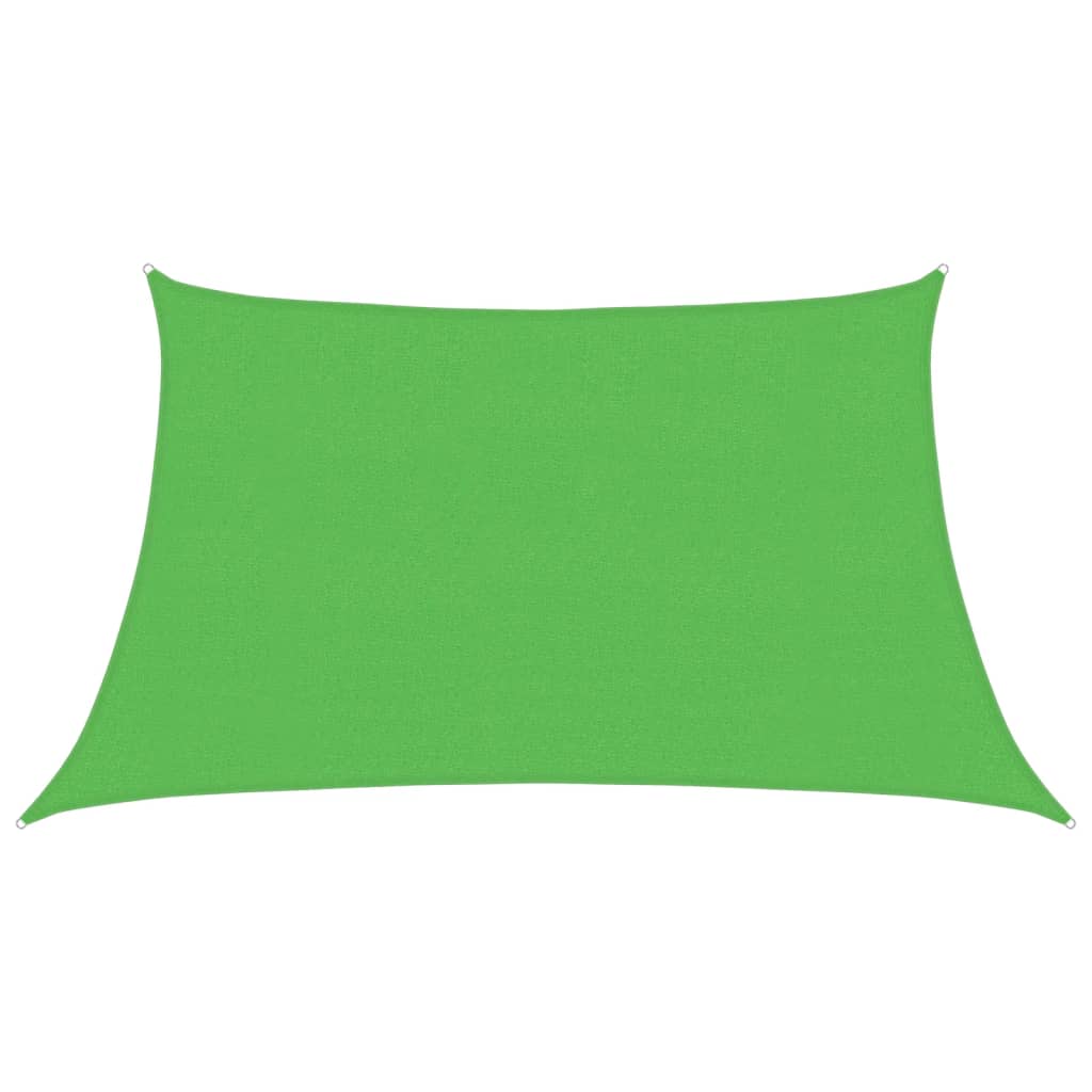 Vidaxl Zonnezeil 160 g m² 3 4x2 m HDPE Green chiaro