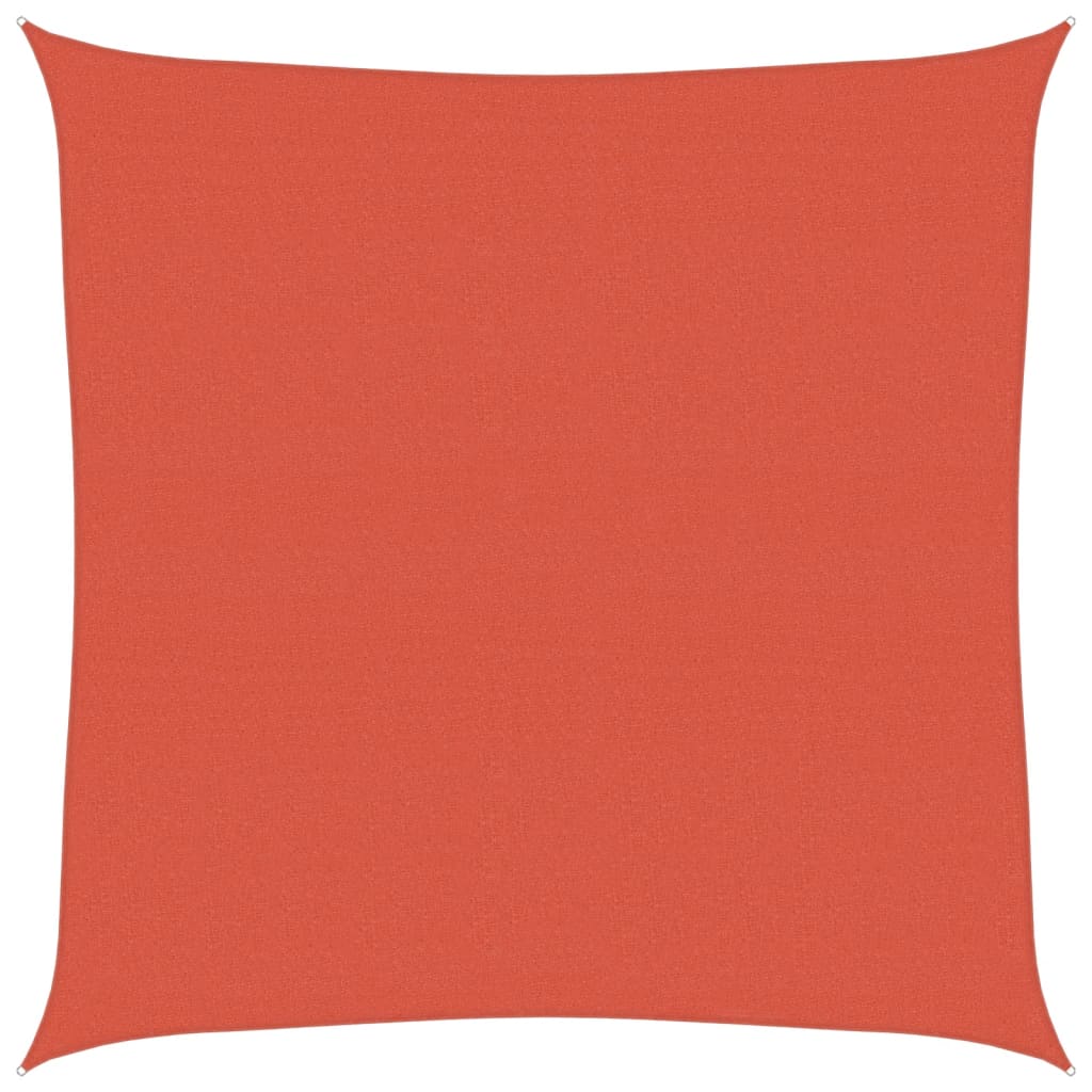 Vidaxl Zonnezeil 160 g m² kvadrat 4,5x4,5 m HDPE Terracotta Bright