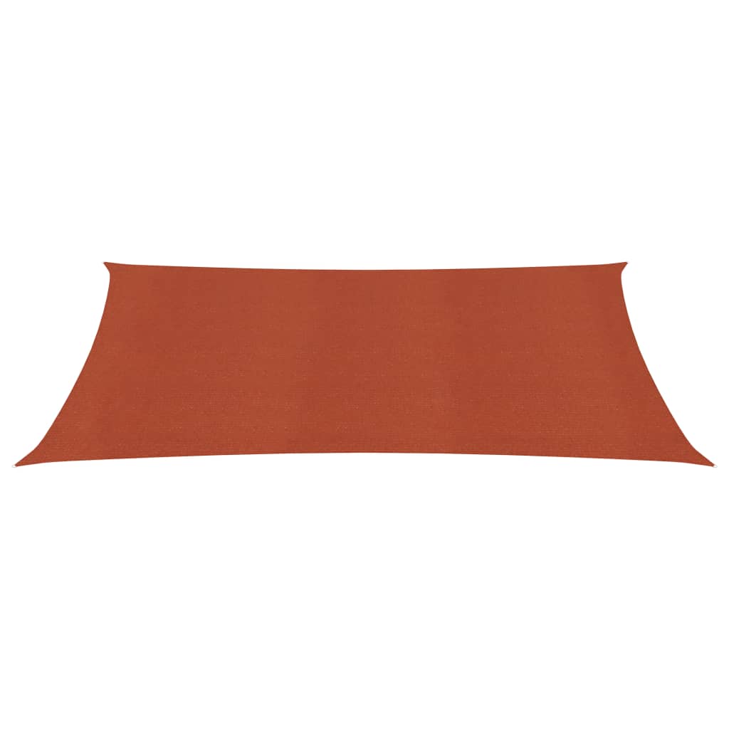 Vidaxl Zonnezeil 160 g m² 2x4 M HDPE TERRACOTTA Colored