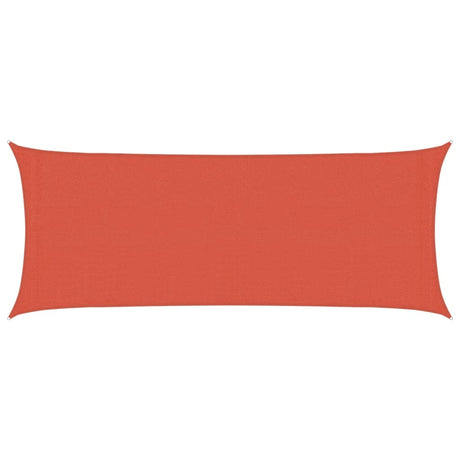 Vidaxl Zonnezeil 160 g m² 2x4,5 m HDPE Colore en terre cuite