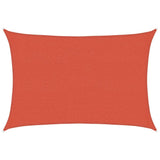 Vidaxl Zonnezeil 160 g m² 2,5x3,5 m HDPE en terre cuite colorée