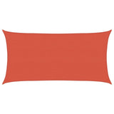 Vidaxl Zonnezeil 160 g m² 2,5x5 m HDPE en terre cuite