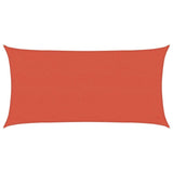 Vidaxl Zonnezeil 160 g m² 3x6 m HDPE Colore en terre cuite