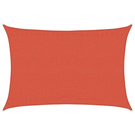 Vidaxl Zonnezeil 160 g m² rectangulaire 3,5x4,5 m en terre cuite HDPE -Colored