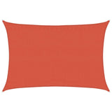 Vidaxl Zonnezeil 160 g m² rectangulaire 3,5x4,5 m en terre cuite HDPE -Colored