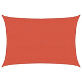 Vidaxl Zonnezeil 160 g m² rectangulaire 3,5x5 M HDPE en terre cuite colorée