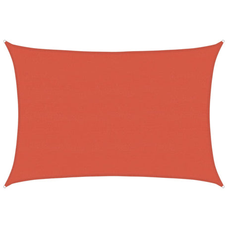 Vidaxl Zonnezeil 160 g m² 5x7 M HDPE Colore en terre cuite