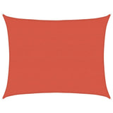 Vidaxl Zonnezeil 160 g m² 6x7 m HDPE Colore en terre cuite
