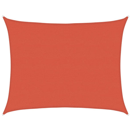 Vidaxl Zonnezeil 160 g m² 6x8 m HDPE en terre cuite