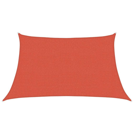 Vidaxl Zonnezeil 160 g m² 3 4x2 m HDPE en terre cuite colorée