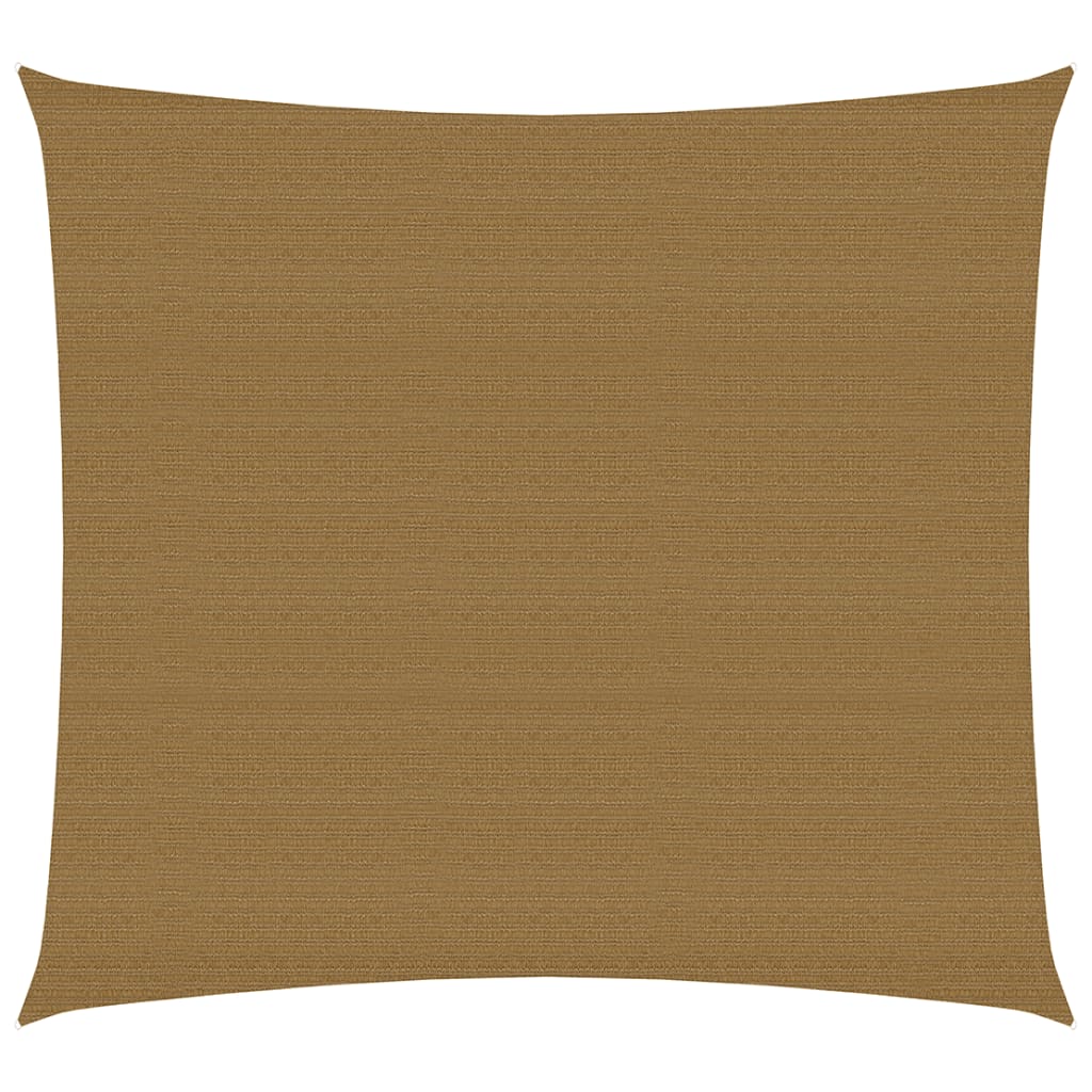 Vidaxl Zonnenzeechen 160 g m² 6x6 m Hdpe Taupe