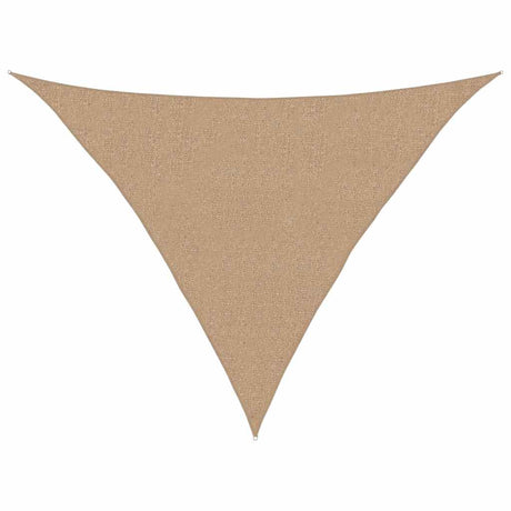Vidaxl zonnezeil 160 g m² 2,5x2,5x3,5 m hdpe taupe