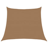 Vidaxl zonnenzeechen 160 g m² 3 4x3 m hdpe Taupe