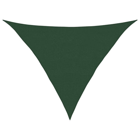 Vidaxl Zonnezeil 160 g m² 5x5x6 m HDPE vert foncé