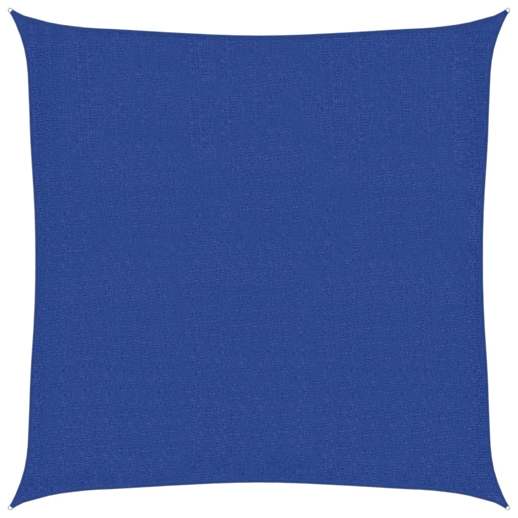Vidaxl Zonnezeil 160 g m² carré 3x3 m en bleu HDPE
