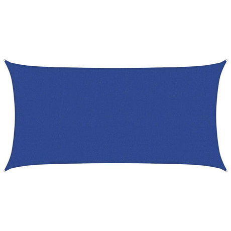 Vidaxl Zonnezeil rectangulaire 160 g m² 2,5x5 m en bleu HDPE