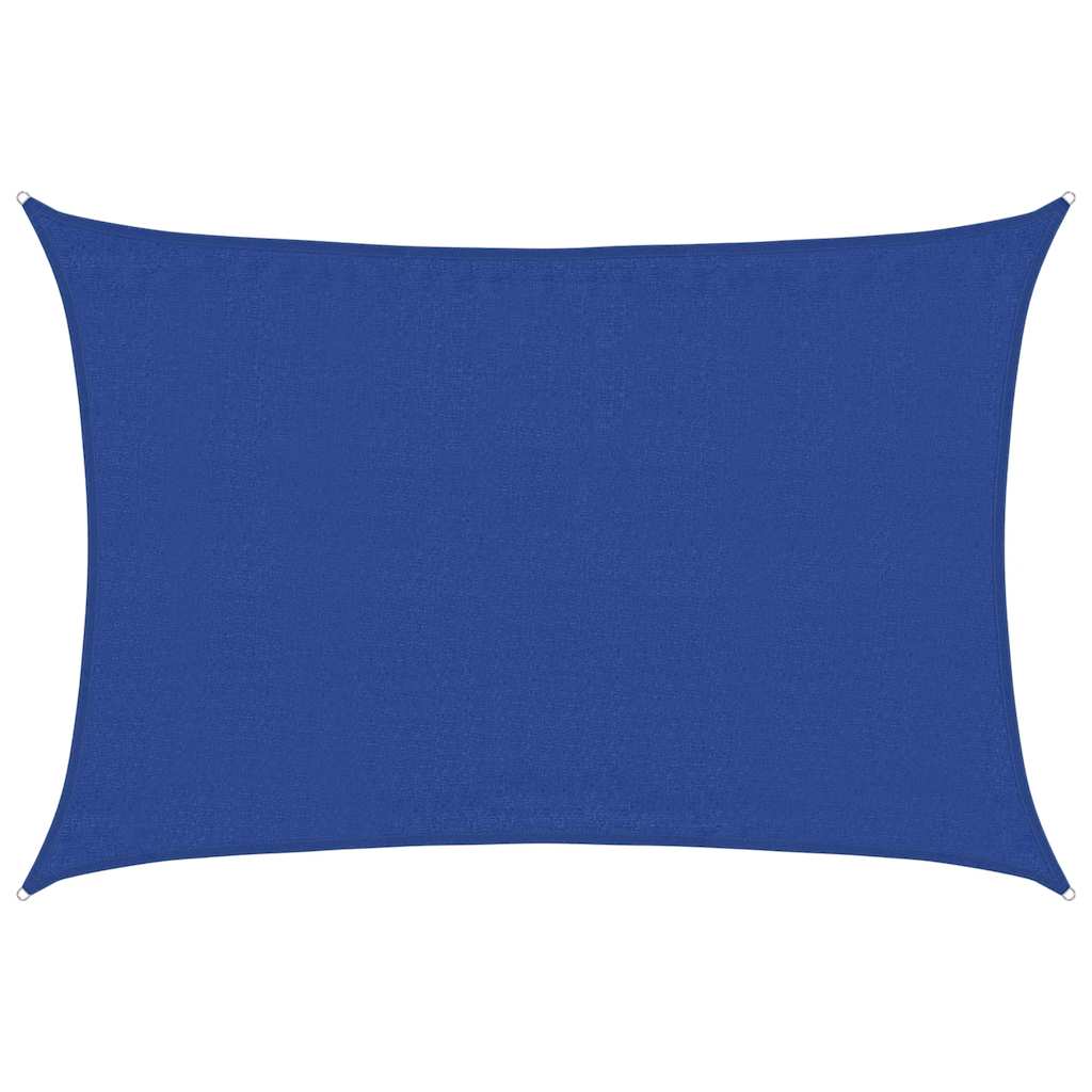 Vidaxl Zonnezeil 160 g m² rectangulaire 3,5x5 m en bleu HDPE