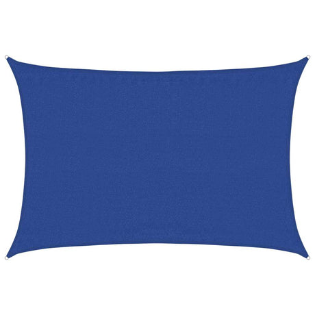 Vidaxl Zonnezeil 160 g m² rectangulaire 3,5x5 m en bleu HDPE