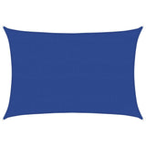 Vidaxl Zonnezeil 160 g m² rectangulaire 4x6 m bleu HDPE