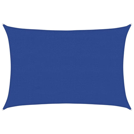 Vidaxl Zonnezeil 160 g m² rectangulaire 4x6 m bleu HDPE