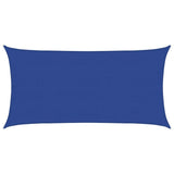 Vidaxl Zonnezeil 160 g m² rectangulaire 4x7 m bleu HDPE