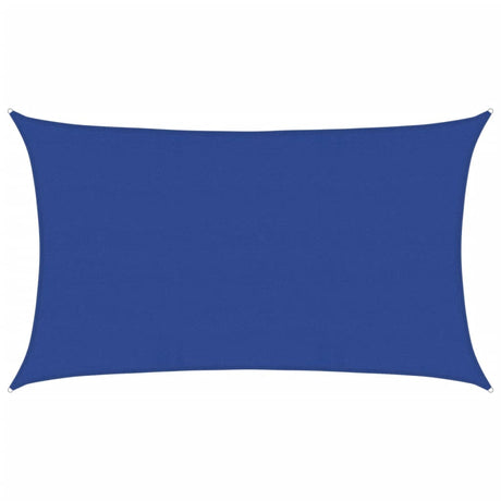 Vidaxl zonnezeil 160 g m² rechthoekig 5x8 m hdpe blauw