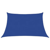 Vidaxl zonnezil 160 g m² 3 4x2 m en bleu HDPE