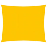 Vidaxl Zonnezeil 160 g m² carré 5x5 m jaune HDPE