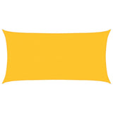 Vidaxl zonnezil 160 g m² rectangulaire 2x3,5 m jaune HDPE
