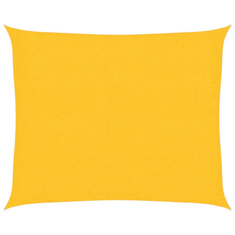 Vidaxl zonnezil 160 g m² 2,5x3 m en jaune HDPE